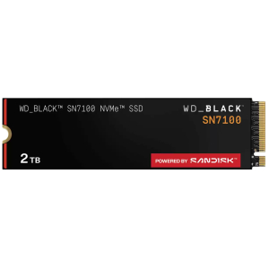 WD Black SN7100 - Internal hard drive - 2 TB M.2 2280-Solid state drive WDS200T4X0E