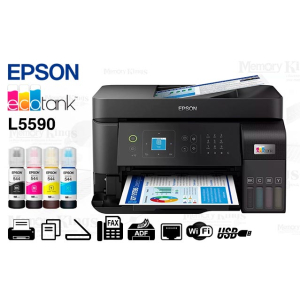 Impresora multifuncional Epson L5590 - Impresora / Copiadora / Fax - Wi-Fi / Ethernet 10 Base-T/100 Base-TX/1000 Base-T