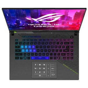 Laptop Asus ROG Strix G16, AMD Ryzen9 8940HX, Memoria RAM 16Gb DDR5, Disco Solido 512Gb SSD, Video Nvidia RTX 5060 8Gb, Pantalla 16 WUXGA IPS, G614PM-RV221W gamer, Garantia 2Years Carry In