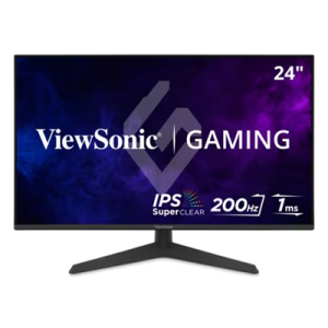 Monitor LED para juegos ViewSonic VX2429 24 Clase Full HD - 16:9 - 60.5cm (23.8) Viewable - SuperClear IPS - LED Retroiluminacion - 1920 x 1080 - 16,7 Millones de colores - Compatible con FreeSync Premium/G-sync - 250cd/m² - 1ms - 200Hz Frecuencia de actualizacion - Altavoces - Inclinable - HDMI - DisplayPort - Compatible con Montura VESA