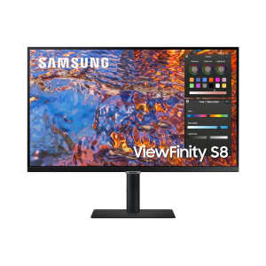 Monitor Samsung ViewFinity S8 27 4K UHD 60Hz, IPS, HDMI/DisplayPort/USB-C, Compatible con Montura VESA, S27B804PXN