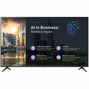 LCD Pantalla digital Signage LG 55PK640S 1397mm - 16 Horas/7 Dias Operacion - Hig Dynamic Range (Alto rango dinamico, HDR) - 3840 x 2160 - 8ms - Direct LED - 300cd/m² - 2160p - USB - HDMI - En Serie - LAN inalambrica - Bluetooth - Ethernet - webOS 25 - Negro
