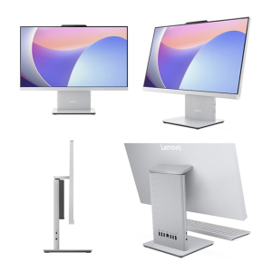 All-in-One Lenovo IdeaCentre 24ARR9, 23.8 FHD IPS, AMD Ryzen 7 7735HS, Memoria RAM 16gb, Disco solido 512gb