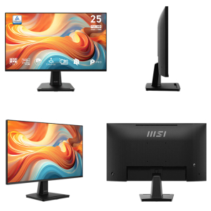 Monitor Plano Gaming MSI PRO MP251 E14L, 24.5 FHD IPS, 144Hz, HDMI x1, VGA x1