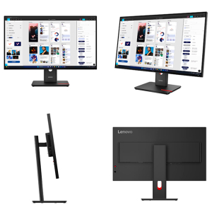 Monitor Lenovo ThinkVision E27-40, 27 WLED/FHD/IPS/HDMI x1/DP x1/VGA x1/Parlantes: 2