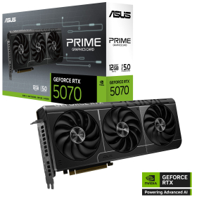 Tarjeta de video ASUS PRIME-RTX5070-O12G , 12 GB GDDR7, PCIe Gen 5.0