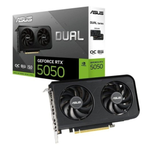 Tarjeta de video ASUS DUAL-RTX5050-O8G, GDDR6, PCIe Gen 5.0