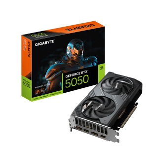 Tarjeta de video GIGABYTE GeForce RTX 5050 WINDFORCE OC 8G, 8GB GDDR6, PCIe Gen 5.0