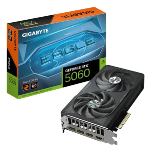 Tarjeta de video GIGABYTE GeForce RTX 5060 EAGLE OC 8G, 8GB GDDR7, PCIe Gen 5.0