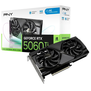Tarjeta de video PNY GeForce RTX 5060 Ti OC, 8GB GDDR7, PCI Express 5.0 x8
