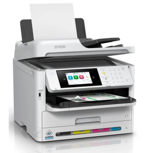 Impresora multifuncional Epson WORKFORCE PRO WF-C5891 COLOR MULTIFUNCTION PRINTER, WIRELESS, PRINT, COPY, SCAN, FAX, ETHERNET, 8,300 PAGES, 1,830-SHEET PAPER HANDLING CAPACITY
