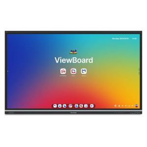 Pantalla Interactiva ViewSonic ViewBoard IFP7551 75 4K UHD Android 14 EDLA, Tactil IR, HDMI/USB-C/DP, VESA 800x400