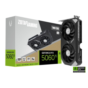 Tarjeta de Video Zotac GAMING GeForce RTX 5060 Ti Twin Edge OC, 16GB GDDR7, PCI Express, ZT-B50620H-10M