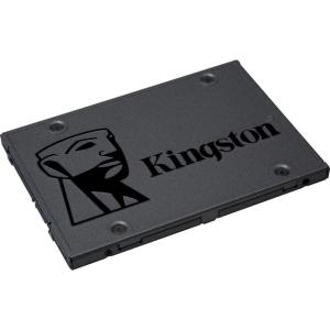 Disco duro solido Kingston A400 - 2.5 Interno - 480GB - SATA (SATA/600) - 500MB/s Tasa de transferencia de lectura maxima