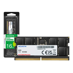 Memoria RAM Adata 16GB DDR5 5600MHz SODIMM para Laptop, PC5-44800, Toda la vida util Garantia