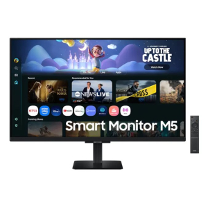 Monitor Smart Samsung M5 S32FM500EL 32 Full HD VA con Altavoces y Compatible con Montura VESA, 4ms, 60Hz