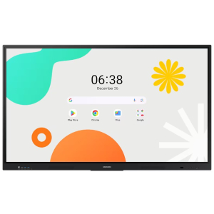 Pantalla Interactiva Samsung WA86F 86 4K UHD 3840x2160 Tactil, 400 cd/m², HDMI, USB, Bluetooth, Android 14