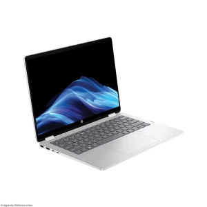 Laptop HP OMNIBOOK 5 FLIP 14-FP0023 Intel 7 150U, Memoria RAM 16Gb, Disco SSD 512Gb, Pantalla 14 (1920x1200) TOUCHSCREEN, Sistema Operativo WIN11 Color GLACIER SILVER