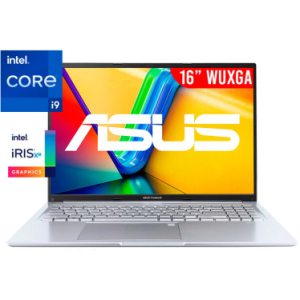 Laptop Asus Vivobook F1605VA-WS96, Intel i9 13900H, Disco Solido 1Tb SSD, Memoria RAM 16Gb DDR4, Pantalla 16 WUXGA, Win11, Color Cool Silver