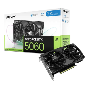 Tarjeta de video GEFORCE?- PNY RTX5060 8GB STD OC VCG50608DFXPB1-O