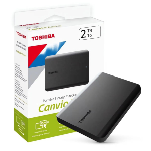 DISCO DURO TOSHIBA 2TB EXTERNO CANVIO BASIC 3.0