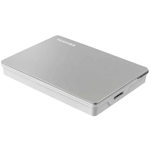 Disco Duro Portatil Toshiba Canvio Flex HDTX110XSCAA - Externo - 1TB - Plata - Tableta Dispositivo compatible - USB 3.0