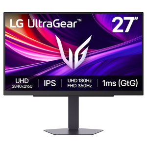 Monitor LG UltraGear 27G810A-B 27 4K UHD 3840x2160, IPS, 180Hz, HDMI x2, DisplayPort, USB x3, Audio 3.5mm