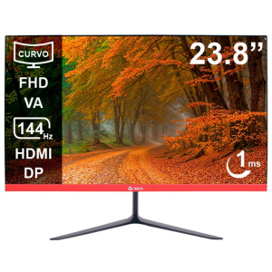MONITOR Curvo TEROS TE-2403S 144HZ, 1M, HDMI, DP, Earphone Out/ 23.8
