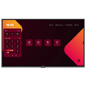 Pantalla Interactiva i3 Connect ASPEN 4 75 4K UHD 3840x2160 QLED Tactil, 80W Dolby Speakers, Android 15, EDLA