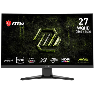 Monitor MSI MAG 275CQDF X24 Gaming 27 2560x1440 QHD Curvo 240Hz 1ms HDR