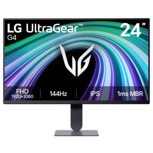 Monitor LG UltraGear 24 FHD IPS 144Hz 1ms FreeSync HDR10, 24G414B, Gamer