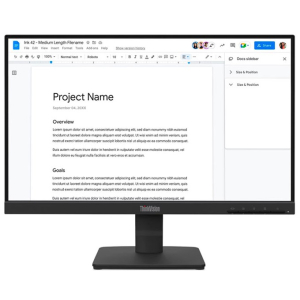 Monitor Lenovo ThinkVision S22-4e , 21.5 Full HD, VA, 100Hz, 4ms, HDMI, VGA, 63F6MAR4LA