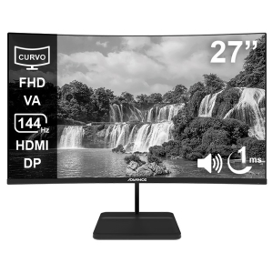 Monitor Advance Curvo 27, VA FHD 1920x1080, 144Hz, 1ms, HDMI, DisplayPort, Audio Out, Black - ADV-2752S, gamer