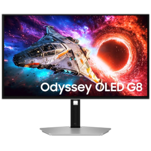 Monitor Gamer Samsung Odyssey G8 G80SH de 27 3840x2160 QD-OLED 4K 240Hz 0.03ms pivot LS27HG800SNXZA