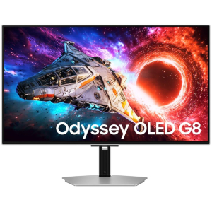 Monitor Gaming Samsung Odyssey G8 G80SD de 32 3840x2160 QD-OLED 4K 240Hz 0.03ms LS32HG800SNXZA