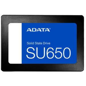 Disco Duro Solido 256GB SSD, ADATA SU650, 2.5, SATA, ASU650SS-256GT-R, interno