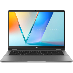 Laptop Asus Vivobook 14 Flip Convertible, Intel Ultra7, Memoria RAM 16Gb, Disco Solido 1Tb SSD, Pantalla 14 WUXGA OLED Touch Tactil