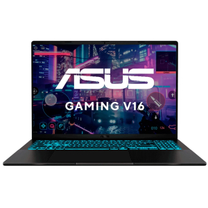 Laptop Asus V16, Intel core 7 240H, Memoria RAM 8Gb, Disco Solido 512 SSD, Video Nvidia RTX 3050 6Gb, Pantalla 16, gamer