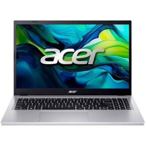 Laptop Acer Aspire Lite, Intel i3 N350, Memoria Ram 8GB, Disco Solido 128Gb SSD, Pantalla 15.6 FHD, Silver, AL15-36P-32XP