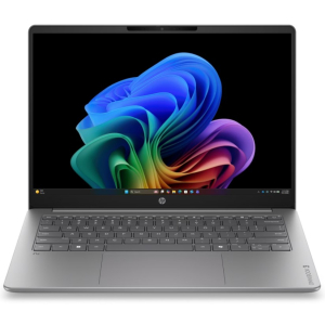 Laptop HP OmniBook, Qualcomm Snapdragon X X1-26-100, Memoria RAM 16Gb LPDDR5X, Disco Solido 512Gb SSD, Pantalla 14 WUXGA OLED, Win11 Home, D8DA8LA#ABM