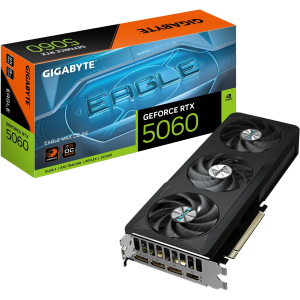 Tarjeta de Video Gigabyte NVIDIA GeForce RTX 5060 EAGLE OC 8G, 8GB GDDR7, 128-bit, GV-N5060EAGLE OC-8GD