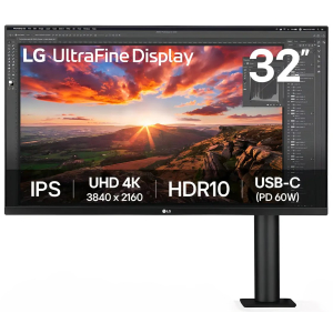 Monitor LG Ergo 31.5 IPS UHD 4K 3840x2160 con USB-C