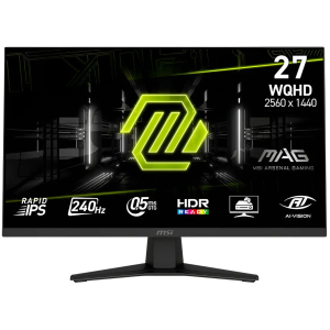 Monitor MSI MAG 274QF X24 27 WQHD 2560x1440 240Hz HDMI DisplayPort 824142390757
