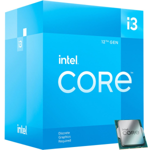 Procesador Intel i3-12100F 3.3GHz 4 Nucleos 8 Hilos 12MB Cache LGA1700 BX8071512100F