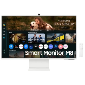 Monitor Samsung Smart AI M8 32 3840x2160 4K UHD, Blanco, LS32FM801ULXPE