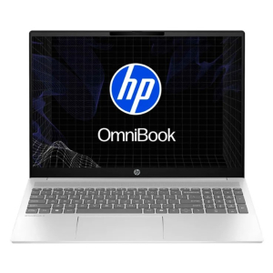 Laptop HP OmniBook 5 16-BC1052WM, AMD Ryzen5 8540U, Memoria RAM 8GB DDR5, Disco Solido 512GB SSD, AMD Radeon 740M, Pantalla 16 WUXGA 1920x1200, Win11, Glacier Silver