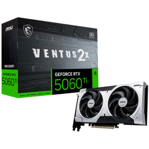 Tarjeta de video MSI GeForce RTX5060TI 8GB VENTUS 2X OC PLUS GDDR7