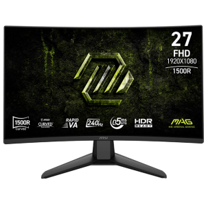 Monitor Curvo MSI MAG 274CFX24 27, 1920x1080 FHD 240Hz 0.5ms, HDMI, DisplayPort, Salida de Audio.