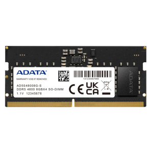 Memoria RAM ADATA Premier 8GB DDR5 4800MHz SO-DIMM, AD5S48008G-S