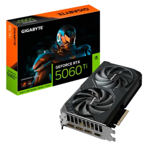 Tarjeta de Video Gigabyte GeForce RTX 5060 Ti WINDFORCE OC 16GB GDDR7, PCIe 5.0